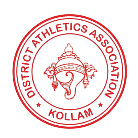 Kollam District Athletics Association Official Logo
